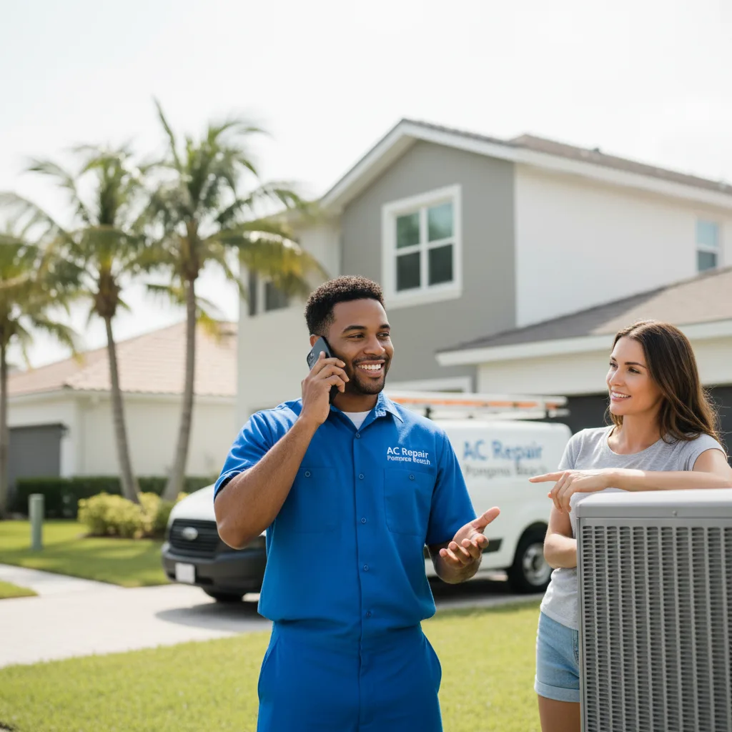 AC Repair Pompano Beach customer support in Banks